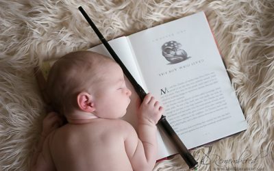 Harry Potter Newborn Photos – Baby Aurora